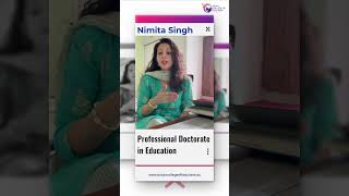 ACT Learner Experience | Nimita Singh | Professional Doctorate in Education