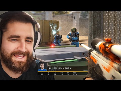 FALLEN REACTS TO HIS CS PEAK IN THE SK ERA (the best awper in the world)