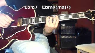 Jazz Guitar - The Bat ( Pat Metheny) - solo guitar