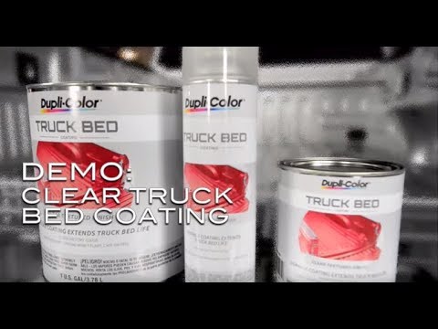 Clear Truck Bed Coating from Dupli-Color