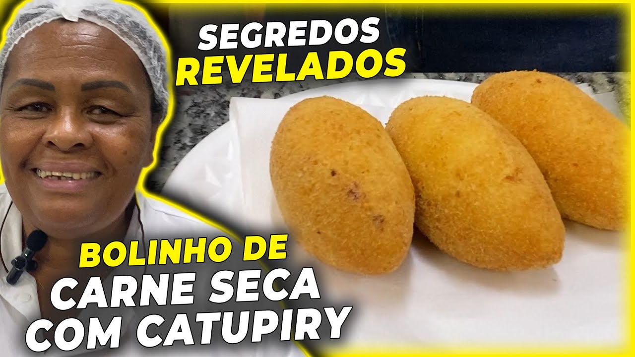 BOLINHO DE MANDIOCA COM CARNE SECA E CATUPIRY - Segredos da Receita Revelados! | Ewerton Santana