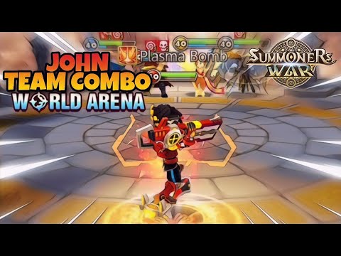 John Team Combo in World Arena - Summoners War