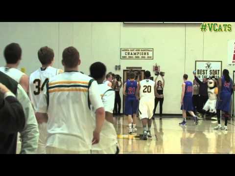 Sandro Carissimo Half-Court Shot at Buzzer vs. UMass Lowell (2/12/14)