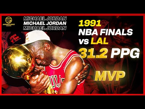 Michael Jordan 1991 NBA Finals MVP ● FIRST RING! ● Full Highlights vs Lakers ● 31.2 PPG! ● 60 FPS