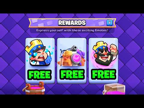 How To GET FREE REWARDS In Clash Royale!