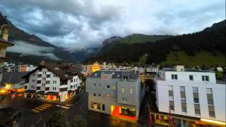 preview picture of video 'Time-lapse Engelberg, Switzerland 1080p HD'
