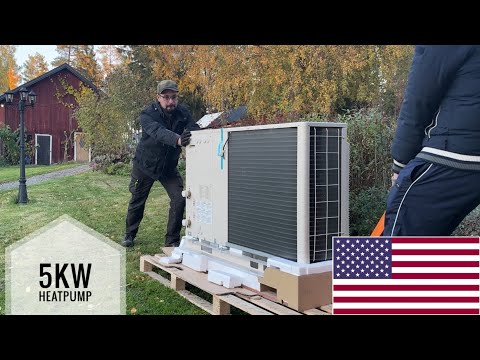 Installing a 5 kW Panasonic air to water heat pump