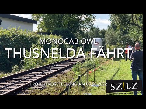 Monocab OWL - Autonomes EinschienenFahrzeug