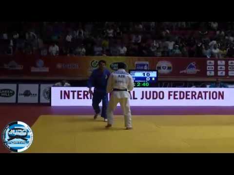 Judo Grand Slam Baku 2013 Semifinal -66kg SHIKHALIZADA (AZE) - KARDAVA Shalva (GEO)