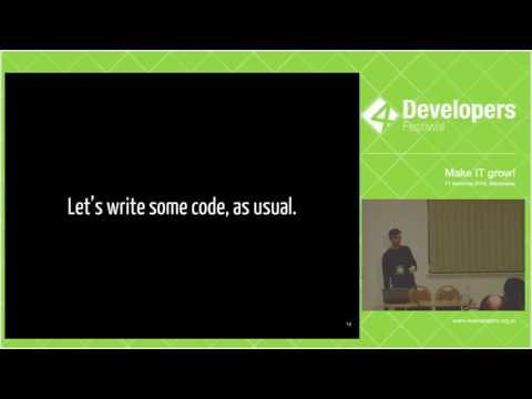 4Developers 2016: Podejście funkcyjne w projektowaniu oprogramowania (Tomasz Kowalczyk)