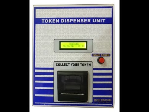 Token Dispenser Machine