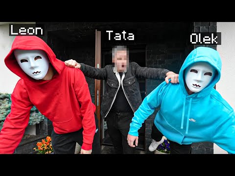 MÓJ TATA WYRZUCIŁ LEONA i OLKA z MOJEGO DOMU!