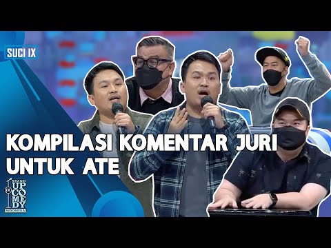 [KOMPILASI] Komentar Juri untuk Ate: Kalo ACT OUT Lucu Banget!!! - SUCI IX