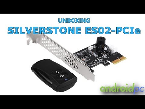 „SilverStone SST-ES02-PCIe“ – nuotolinio valdymo pultas, skirtas kompiuterio įjungimui / išjungimui video