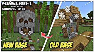 i build my best survival base in Minecraft || Minecraft pe survival series [#3]