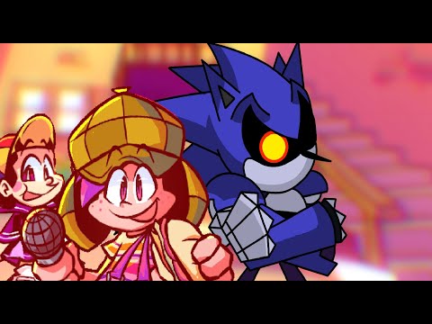 FNF Su Vecindad (Mecha Sonic cover)