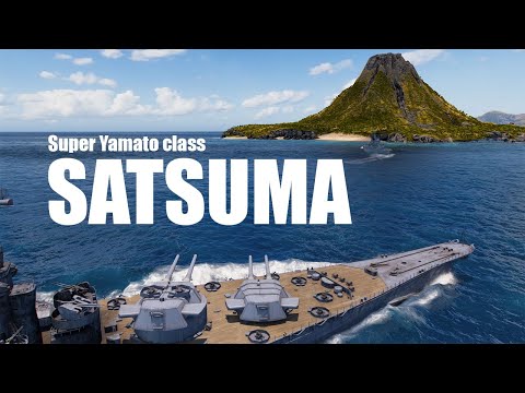 Satsuma - Japanese Super Battleship A-150 Super Yamato class 薩摩號