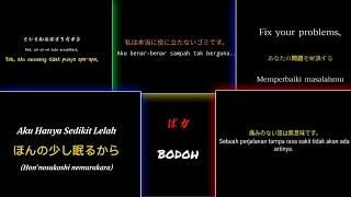 Download lagu MENTAHAN KATA-KATA ANIME📍BUAT QUOTES & STORY WA [ JAPAN IN KOREAN ] mp3
