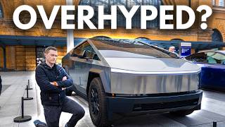 FIRST LOOK at TESLA CYBERTRUCK!