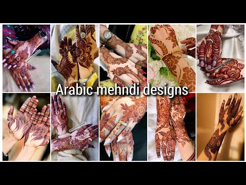 mehndi designs simple and beautiful arabic style |mehndi designs front hand image @alveenafatimaA