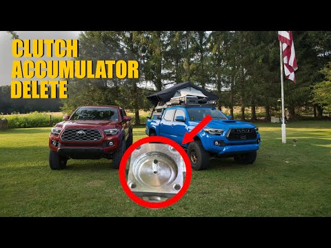 Make Your Manual Tacoma Shift Better! (Clutch Accumulator Delete Mod)