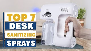 Best Desk Sanitizing Sprays for a Clean Workspace