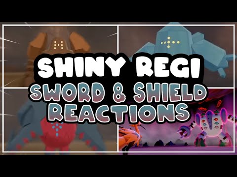 SHINY REGI REACTION COMPILATION! | Sword & Shield Shiny Reactions