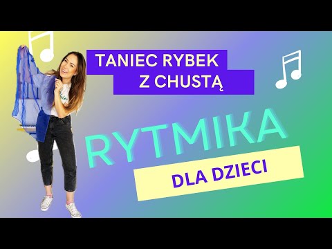 Taniec rybek z chustą - "Aquarium" C. Saint-Saëns