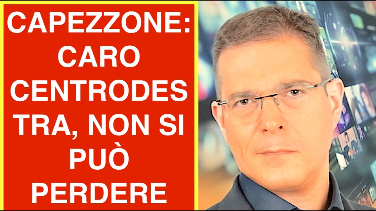 CAPEZZONE: CARO CENTRODESTRA, NON SI PUÒ PERDERE
