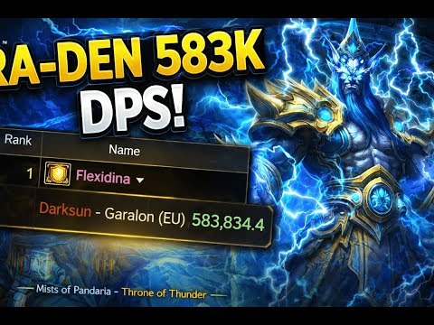 #1 DPS of all classes on Ra-den Throne of Thunder 25hc MoP Prot Paladin