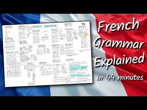 French Grammar Explained (in 45 minutes!)