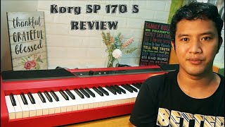 Video thumbnail for Korg SP 170 S Digital Piano Review by Elly Ramirez Vlog