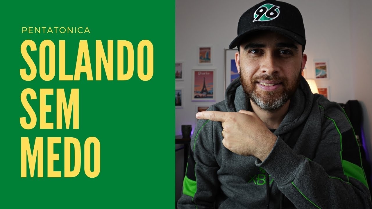 Escala Pentatônica (o Segredo dos 5 Licks e 5 Shapes) - FAÇA isso para DESTRAVAR!