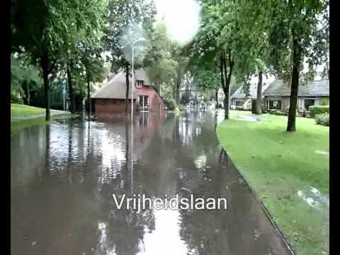 Wateroverlast Holten 26 augustus 2010 Deel 3