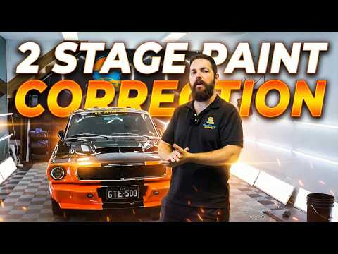 {2 Stage} Paint Correction Process (65 Mustang)