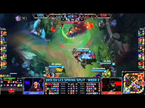 UOL vs Giants | LCS EU 2015 Spring Split | 2. hét 1. nap 2. meccs |