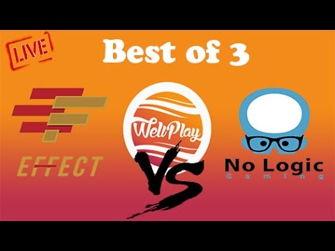 No Logic vs Effect Game 3 Live - LB Round 2 bo3 - WellPlay Invitational by VitalBet