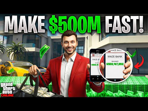 How To Get $500M in the Fastest Way Possible In GTA Online