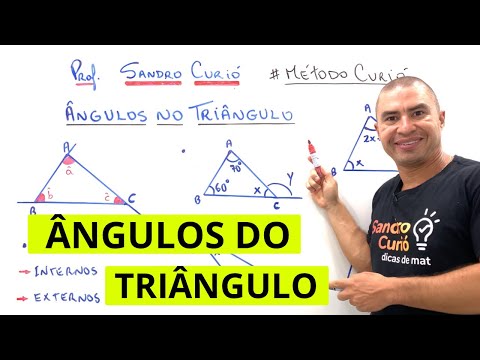 ÂNGULOS DO TRIÂNGULO | INTERNOS E EXTERNOS