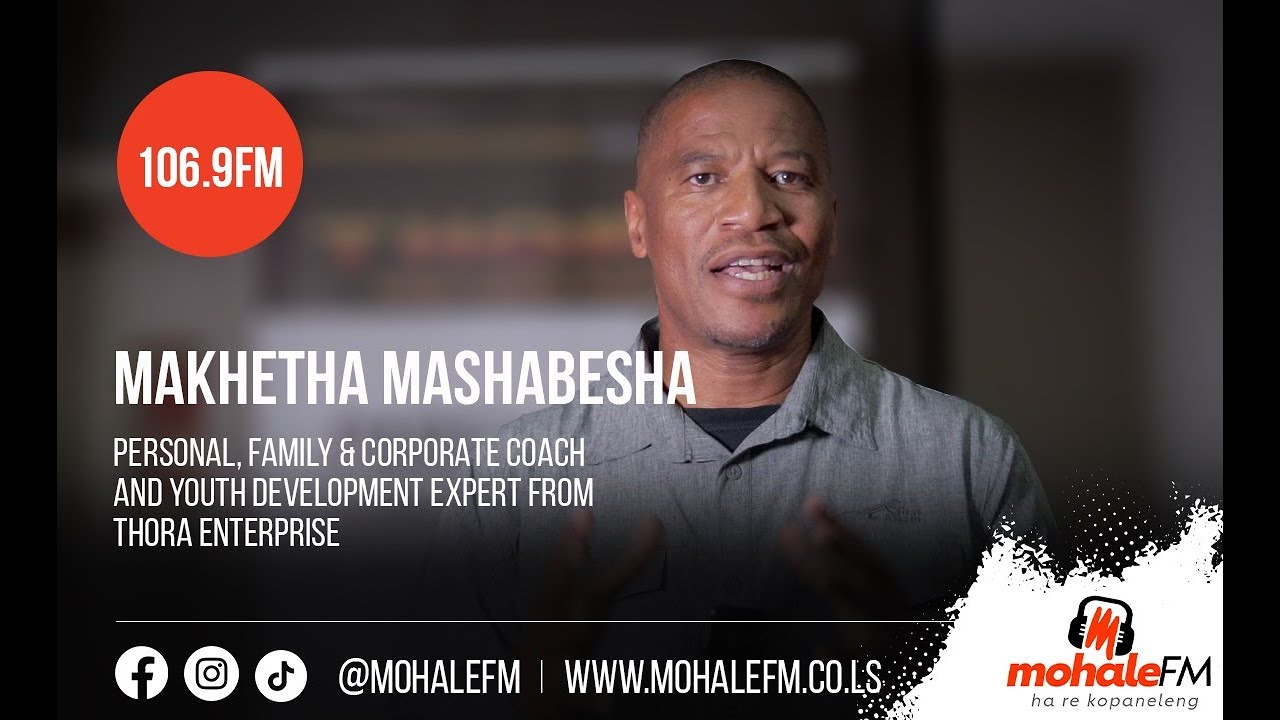Coach Makhetha Mashabesha in studio touching on Divorce and relationships
