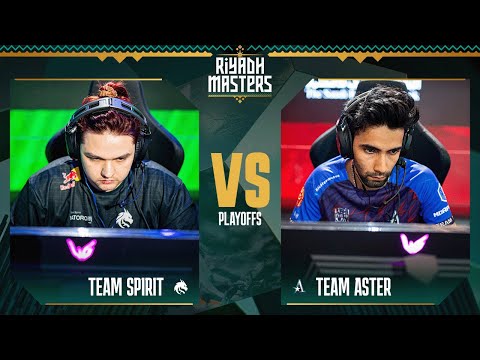 Team Spirit vs. Team Aster // Riyadh Masters 2023 – Day 7 – Playoffs
