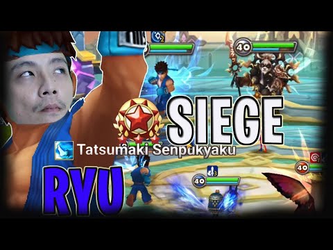 WATER RYU G3 SIEGE BATTLE OFFENSE AND DEFENSE - isengdudegame Summoners War