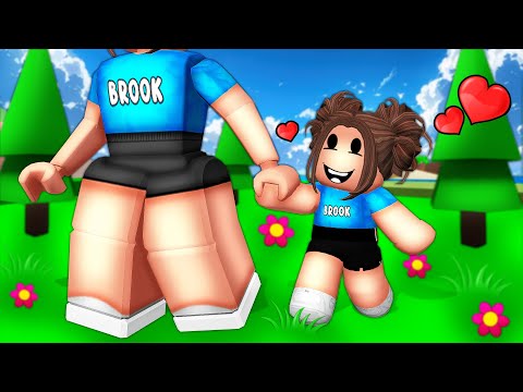 Baby Brook Get's ADOPTED In Roblox Brookhaven!!