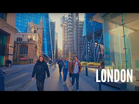 Stunning London during Office Hours - Famous buildings across City of London | 4K