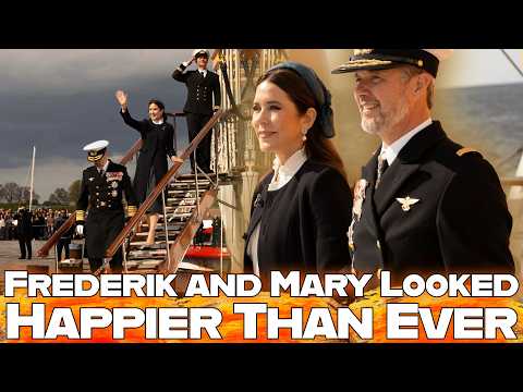 King Frederik and Queen Mary Share Sweet Moments at Dannebrog Opening