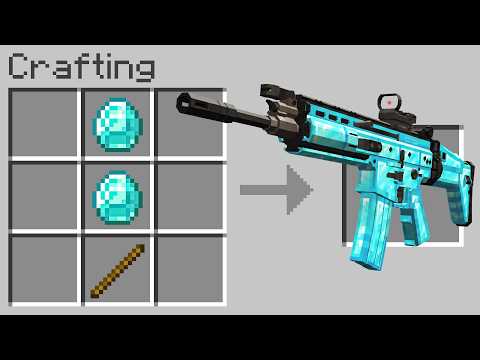 Minecraft, But Every Craft is a Gun