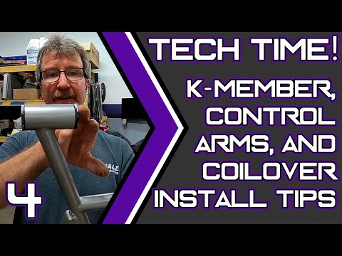 How To Install K-Member, Control Arms, and Coil Overs (Fox Body Suspension) - Tech Time Ep. 4