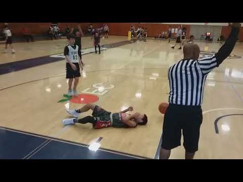 14U LA Hawks vs Mercadel 3.11.18 (lost 28-17)