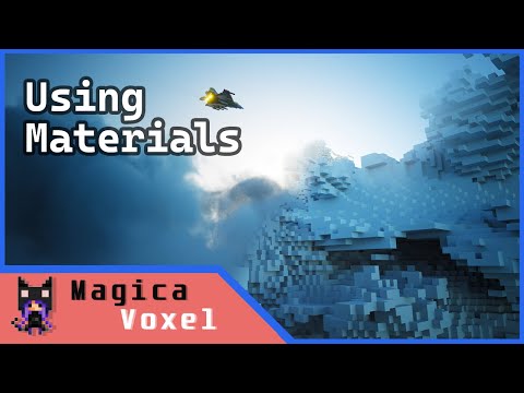Magicavoxel Tutorials - Using Materials