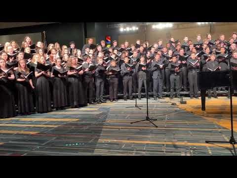 CT All-State Mixed Choir 2019 - Il bianco e dolce cigno (Jacob Arcadelt)